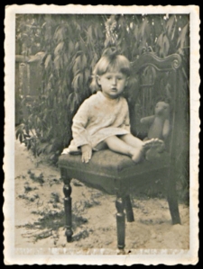 Franciszek Mańkowski - zdjęcie z dzieciństwa organisty z Konstantynowa