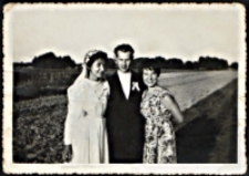 Franciszek Mańkowski organista z żoną Genowefą