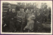 Ks. Józef Sobieszek z rodziną Plater-Zyberk w Konstantynowie