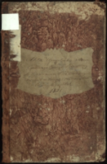 Akta urzędnika stanu cywilnego gminy bialskiej do zapisywania osób urodzonych, weszłych w stan mał