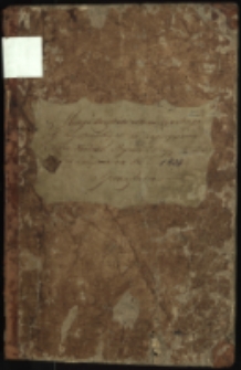 Księgi Akt Urzędnika Stanu Cywilnego Gminy Bialskiej Obrządku Łacińskiego aktów urodzń,przyznań przysposobien i zgonów na rok 1824