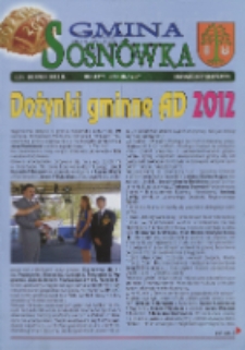 Gmina Sosnówka : biuletyn informacyjny Nr 10 (sierpień 2012)