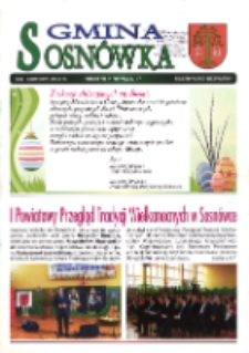 Gmina Sosnówka : biuletyn informacyjny Nr 13 (kwiecień 2014)