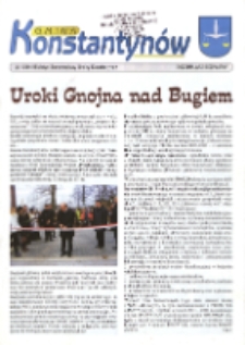 Gmina Konstantynów: Biuletyn Samorządowy Gminy Konstantynów R. 2 (2014) nr 1 (3)