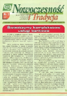 Nowoczesność i Tradycja : informator Banku Spółdzielczego w Wisznicach Nr 3 (2009)