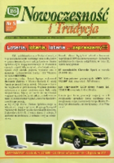 Nowoczesność i Tradycja : informator Banku Sp&oacute;łdzielczego w Wisznicach Nr 5 (2011)
