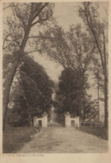 Eingang zum gestüt Wygoda = Wjazd do stadniny Koni na Wygodzie w Janowie Podlaskim