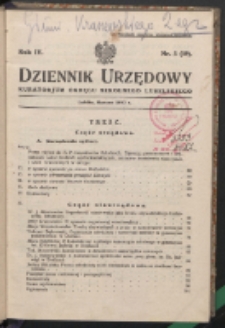 Dziennik Urzędowy Kuratorjum Okręgu Szkolnego Lubelskiego R. 4 (1932) nr 3 (39)