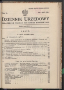 Dziennik Urzędowy Kuratorjum Okręgu Szkolnego Lubelskiego R. 5 (1933) nr 5 (53)