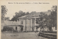 Siedlec. Die Gouvernement - Behorde. Siedlce. Rząd Gubernialny [pocztówka]