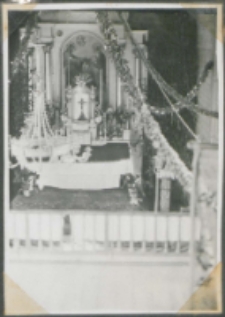Ołtarz w kościele św. Trójcy w Wiśniewie [fotografia]