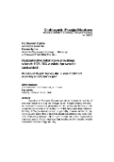 Duszpasterstwo dekanatu węgrowskiego w latach 1926-1933 w świetle sprawozdań dziekańskich = Ministry of Węgrów Deanery during years 1926-1933 according to the Dean's report /