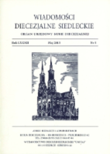 Sprawozdanie z IV Parafiady Diecezjalnej Szkół Podstawowych Diecezji Siedleckiej z dnia 11 maja 2013 r. w Łukowie