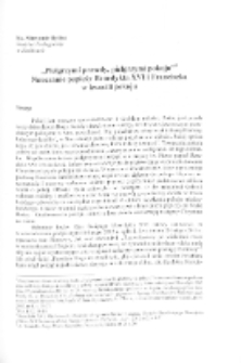 "Pielgrzymi prawdy, pielgrzymi pokoju". Nauczanie papieży Benedykta XVI i Franciszka w kwestii pokoju