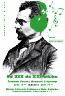 Plakat : Spotkanie "Śladami Prusa - od XIX do XXI wieku" (Noc Bibliotek, 16.05. 2015 r.)