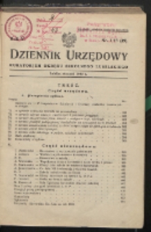 Dziennik Urzędowy Kuratorjum Okręgu Szkolnego Lubelskiego R. 5 (1933) nr 1/13 (49)