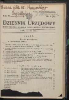 Dziennik Urzędowy Kuratorjum Okręgu Szkolnego Lubelskiego R. 6 (1933) nr 1 (55)