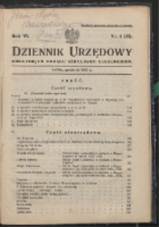 Dziennik Urzędowy Kuratorjum Okręgu Szkolnego Lubelskiego R. 6 (1933) nr 4 (58)