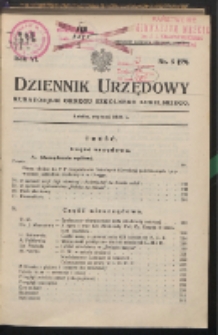 Dziennik Urzędowy Kuratorjum Okręgu Szkolnego Lubelskiego R. 6 (1934) nr 5 (59)