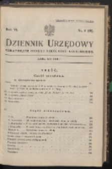 Dziennik Urzędowy Kuratorjum Okręgu Szkolnego Lubelskiego R. 6 (1934) nr 6 (60)