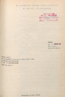 Informacja o realizacji ważniejszych zadań społeczno-gospodarczych w województwie bialskopodlaskim R. 3 (1977) kwiecień (nr 4) uzupełnienie