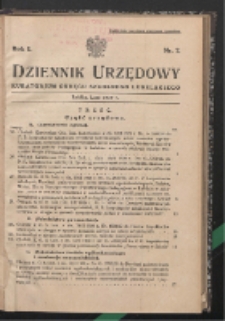 Dziennik Urzędowy Kuratorjum Okręgu Szkolnego Lubelskiego R. 1 (1929) nr 2