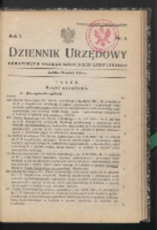Dziennik Urzędowy Kuratorjum Okręgu Szkolnego Lubelskiego R. 1 (1929) nr 8