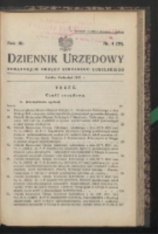 Dziennik Urzędowy Kuratorjum Okręgu Szkolnego Lubelskiego R. 3 (1931) nr 4 (28)