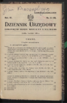 Dziennik Urzędowy Kuratorjum Okręgu Szkolnego Lubelskiego R. 3 (1931) nr 12 (36)