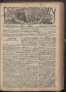 Przegląd Tygodniowy Życia Społecznego, Literatury i Sztuk Pięknych R. 13 (1878) nr 27