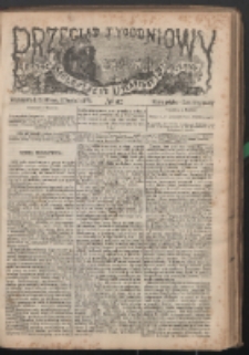 Przegląd Tygodniowy Życia Społecznego, Literatury i Sztuk Pięknych R. 13 (1878) nr 40