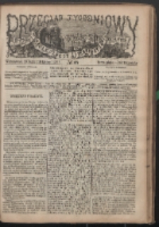Przegląd Tygodniowy Życia Społecznego, Literatury i Sztuk Pięknych R. 13 (1878) nr 45
