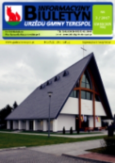 Biuletyn Informacyjny Urzędu Gminy w Terespolu R. 26 (2017) nr 3