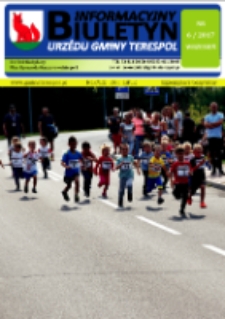 Biuletyn Informacyjny Urzędu Gminy w Terespolu R. 26 (2017) nr 6