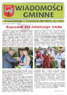 Wiadomości Gminne : miesięcznik gminy Biała Podlaska R. 18 (2016) nr 9
