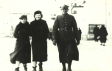 Podoficer 34 Pułku Piechoty Aleksander Grabowski z żoną