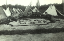 3 Kompania Strzelecka 34 Pułku Piechoty w Białej Podlaskiej na poligonie : fotografia