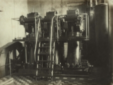 Silnik Diesla w Elektrowni Miejskiej w Białej Podlaskiej