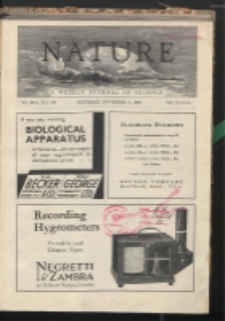 Nature : a weekly illustrated journal of science Vol 136 (1935) nr 3445