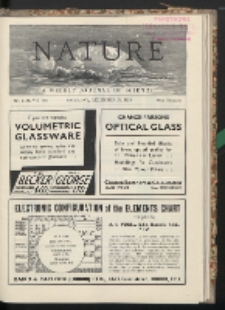 Nature : a weekly illustrated journal of science Vol. 136 (1935) nr 3451