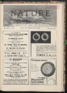 Nature : a weekly illustrated journal of science Vol. 136 (1935) nr 3452