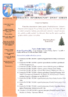 Wiadomości : miesięcznik informacyjny gminy Kodeń (2010) nr 1 (25)