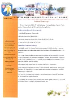 Wiadomości : miesięcznik informacyjny gminy Kodeń (2011) nr 1 (37)