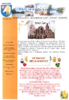 Wiadomości : miesięcznik informacyjny gminy Kodeń (2011) nr 2 (38)