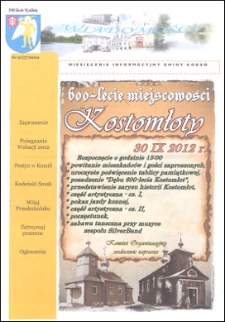 Wiadomości : miesięcznik informacyjny gminy Kodeń (2012) nr 9 (57)
