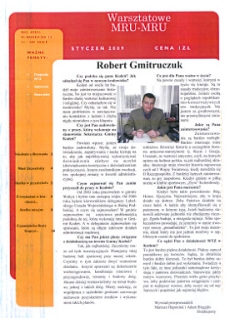 Warsztatowe Mru - Mru R. 3 (2009) [nr 1]