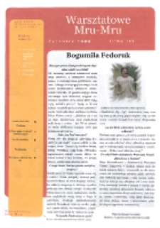 Warsztatowe Mru - Mru R. 3 (2009) [nr 6]