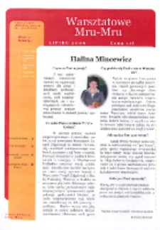 Warsztatowe Mru - Mru R. 3 (2009) [nr 7]