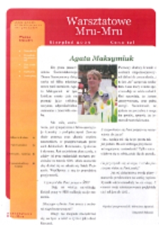 Warsztatowe Mru - Mru R. 3 (2009) [nr 8]