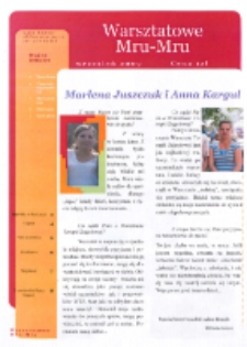 Warsztatowe Mru - Mru R. 3 (2009) [nr 9]
